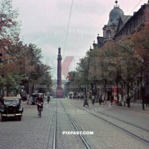 Rheinstrasse in Darmstadt Germany 1939