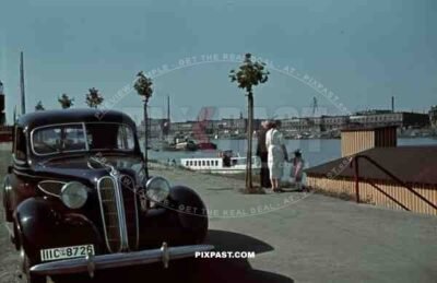 Rheinuferstraße in Ludwigshafen, Germany ~1940