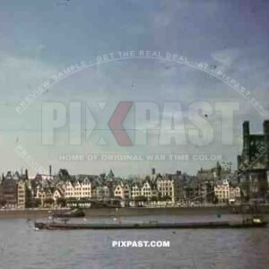River Rhine in Cologne, Germany 1944