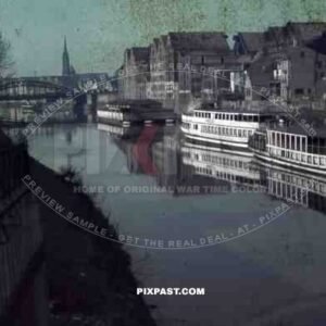 River Weser in Bremen, Germany ~1939