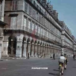 Rivoli St. in Paris, France 1940
