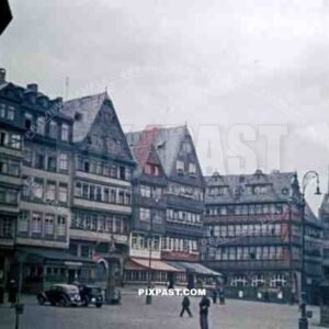 Römerplatz in Frankfurt am Main, Germany 1940