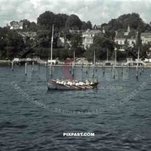 Rowboat in Kiel, Germany 1939