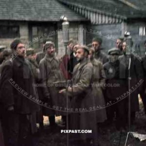 Russian Jewish Jew POW prisoners radio broadcast war reporter Kriegsberichter Franz Krieger Russia 1942