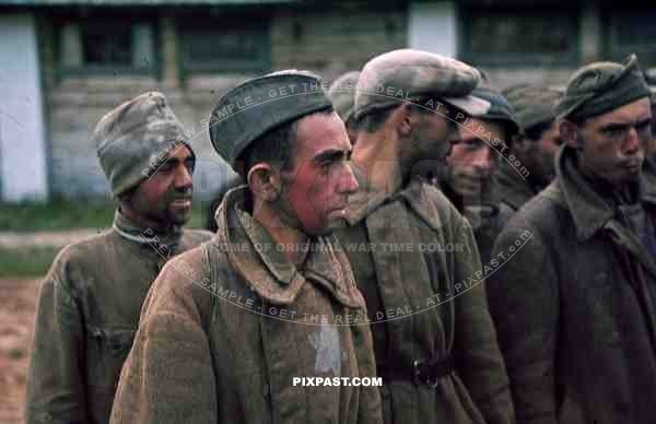 Russian Jewish Jew POW prisoners radio broadcast war reporter Kriegsberichter Franz Krieger Russia 1942