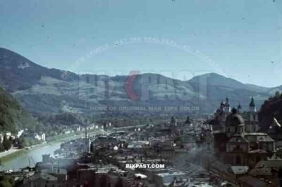 Salzburg, Austria, 1939, Salzach River, Dom, Salzburg Cathedral,
