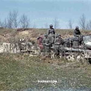SdKfz 10 On the way to Bohushivka, Ukraine 1941