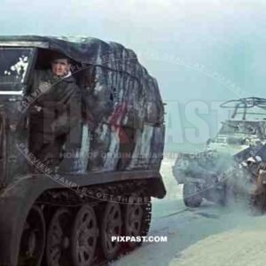 SdKfz 7 halftrack, Sd.Kfz. 232, Don, Tschir, 1943, 22nd Panzer Division