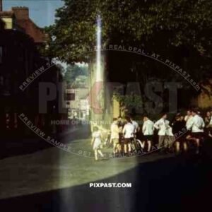 Severn Side Street in Bewdley, England ~1944