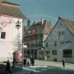 Sigmaringen Cafe Schon 1936, telephone box
