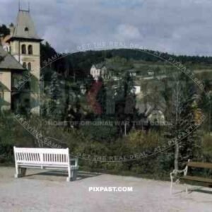 Spa park in Baden, Austria 1937