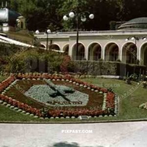 Spa park in Baden, Austria 1937