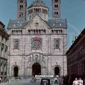 Speyer cathedral at the Maximilianstraße, Germany ~1940