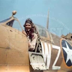 Spitfire Mk V (trop) WZ-J JL237. Gentleman Jim. 309th Fighter Squadron of the 31st Fighter Group USAAF. Sicily 1943.