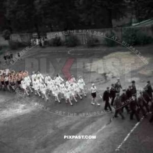 Sports presentation in Waldniel, Germany ~1940