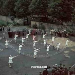 Sports presentation in Waldniel, Germany ~1940