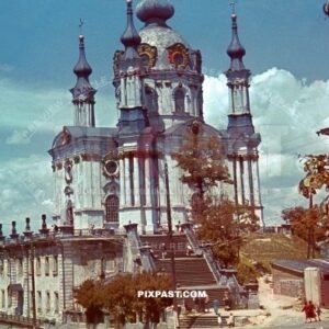 St Andrews Church Ukrainian, Andriivska tserkva is an Orthodox church in Kyiv, Ukraine. 1942
