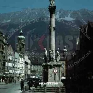 St Annas Column, Innsbruck, Austria 1939