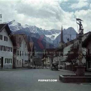 St. Georgs Brunnen in Garmisch-Partenkirchen, Germany ~1941