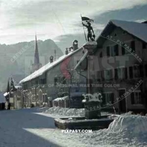 St. Georgs Brunnen in Garmisch-Partenkirchen, Germany ~1941