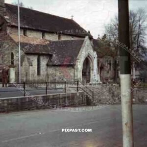 St. Mary´s church in Cleobury, England ~1944