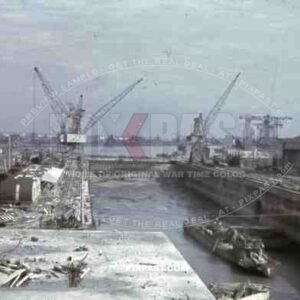 St. Nazaire harbour, France 1942