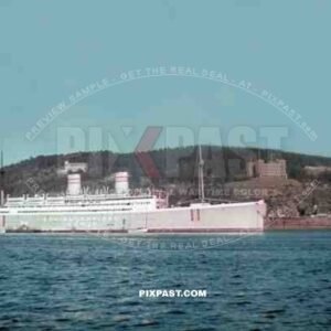 Stavangerfjord Norge Cruise Liner. Oslo Norway May 1940. The Norwegian-America Line.