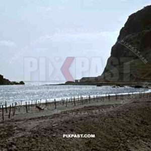 Sudak Bay below the genoese fortress in Crimea 1942