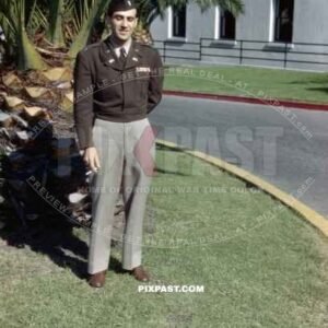 The Famous American War Photographer Lt. Joseph (Joe) M. Zinni returning to the US after the war 1946.