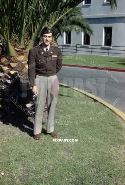 The Famous American War Photographer Lt. Joseph (Joe) M. Zinni returning to the US after the war 1946.