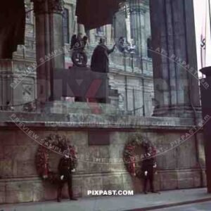 The Feldherrnhalle and the Theatinerkirche in Munich, Germany 1941