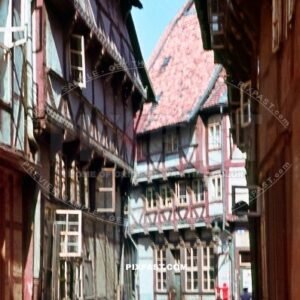 The Old Town of Braunschweig Brunswick in Lower Saxony Germany 1938