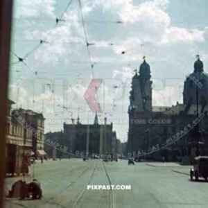 Theatiner Kirche at the Odeonsplatz in Munich, Germany 1937