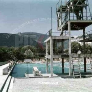 Thermal bath in Baden, Austria 1937