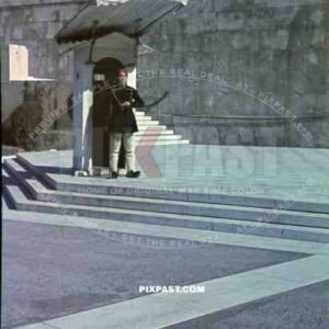 Tomb of the Unknown Soldier at the Syntagma Square in Athens, Greece 1944
