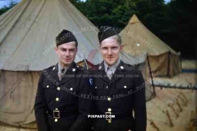 US Army soldiers in San Bernadino, USA 1943. US Army Third Service Command