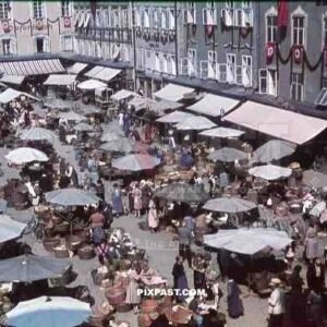 Universitätsplatz / Grünmarkt in Salzburg, Austria