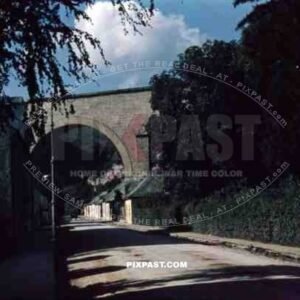 Viaduct at the Karlsgasse in Baden, Austria 1937