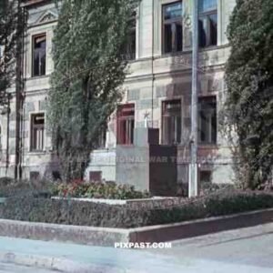 Vienna Austria (Wien) 1946 Russian Communist Red Star Denkmal Memorial Statue Headquarters,