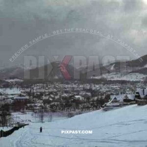View over Zakopane, Poland 1940