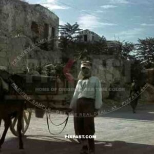 Villagers on the Island of Crete 1941 during German Occupation