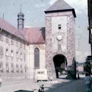 Villingen in Schwarzwald Blackforest 1936. Bicken- tors, Bus