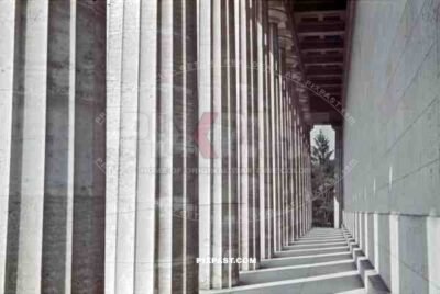 Walhalla memorial in Regensburg, Germany 1938