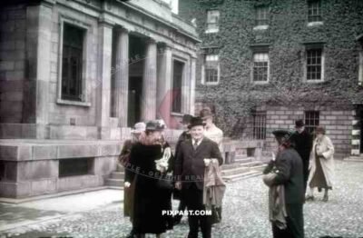 War memorial at the Trinity College in Dublin, Ireland 1939