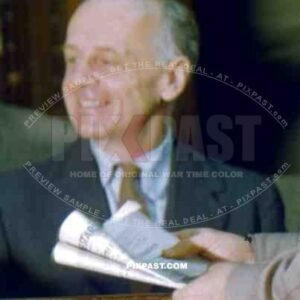 Wartime German Foreign Minister Joachim von Ribbentrop. Nuremberg Trials 1946