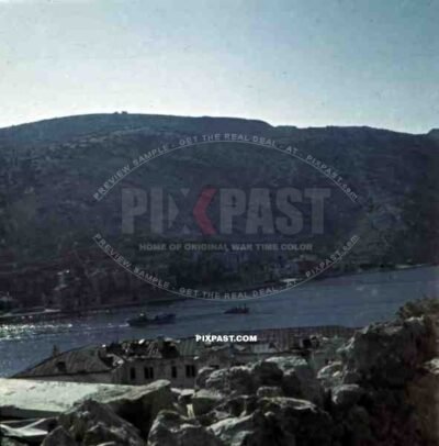 Westside of the harbour of Sevastopol, Crimea 1941