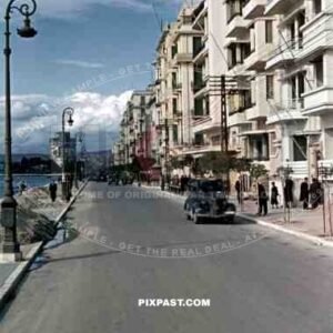 White tower, Thessaloniki, Greece, 1942