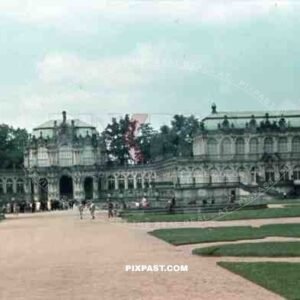 Zwinger Palace in Dresden, Germany 1939