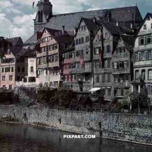 abbey church St. Georg in Tübingen, Germany 1939