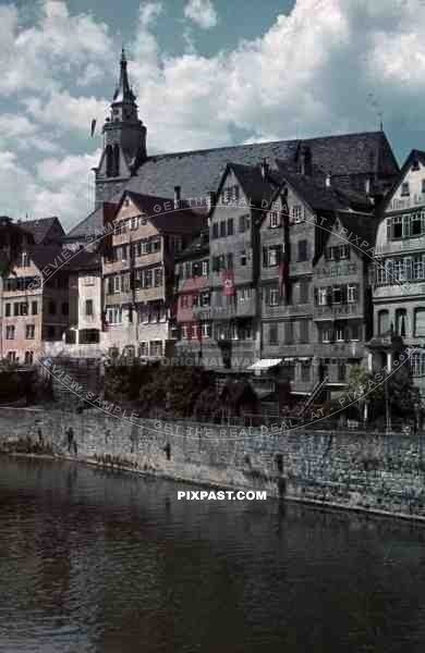 abbey church St. Georg in Tübingen, Germany 1939